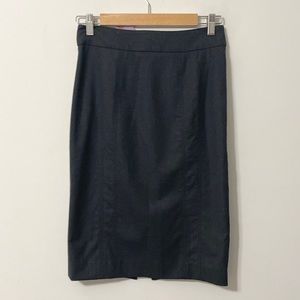 Armani Gray Pencil Skirt Size 40